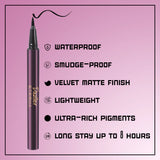 Dazller Eterna Precise Pen Eyeliner (Blue),(Black) - 8