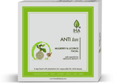 IHA Anti Tan Facial Kit - Herbal Mini Facial Kit with Mulberry and Licorice, Tan Removal, Radiant and Glowing Skin, Face Cleanup Kit for Normal to Dry Skin - 1
