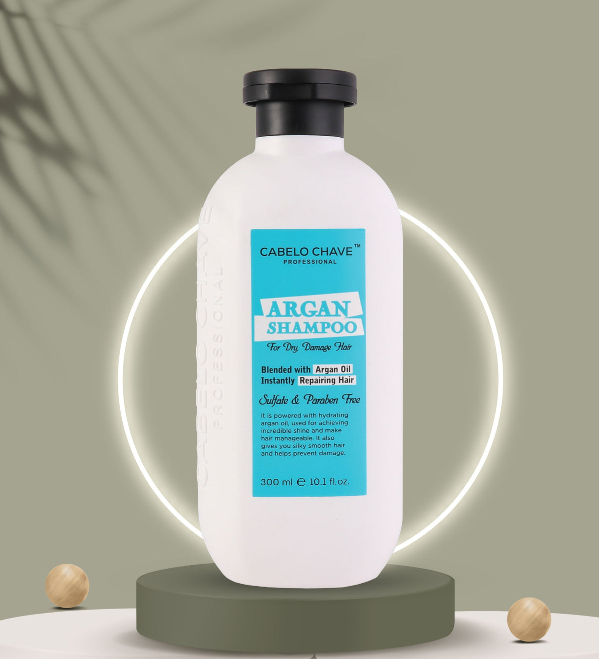 Cabelo Chave Argan Conditioner 300ML - 5