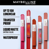 Maybelline Super Stay Matte Ink Liquid Lipstick - Top Shades (25-70-118) - 10