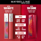 Maybelline Super Stay Matte Ink Liquid Lipstick - Top Shades (25-70-118) - 12