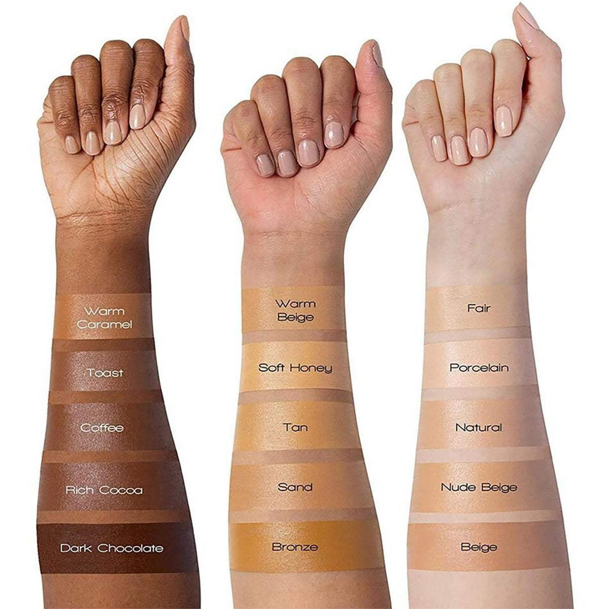 L.A. Girl PRO Coverage HD Foundation (Soft Honey, Beige, Nude Beige, Natural, Porcelain, Fair) - 8
