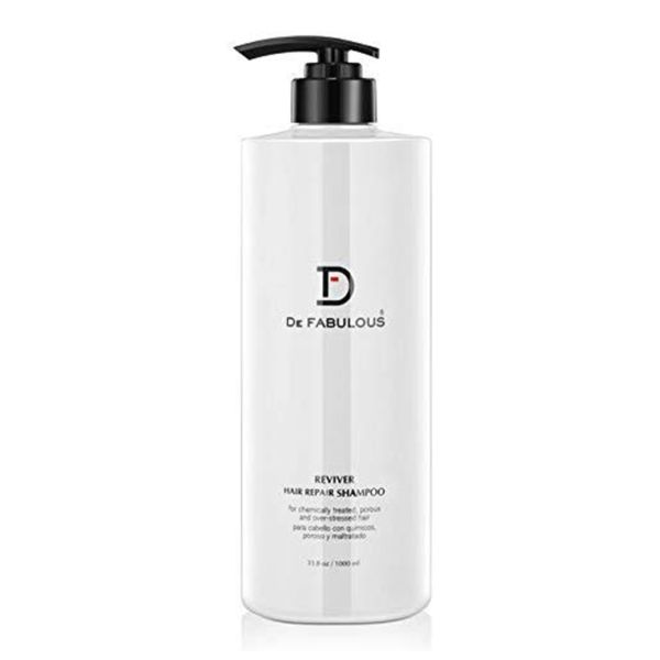 De Fabulous Reviver Hair Repair Sulfate Free Shampoo (1000ml) - 1