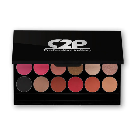 C2P Deep Rose Eyeshadow Palette - 20g - 1