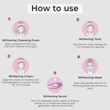 O3+ Tan-Pigmented Whitening Facial Kit - (5Pcs) - 5
