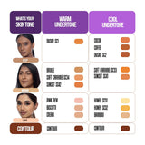 Dazller Eterna Combo Pack: Sheer Glow Compact Powder + Classic Care Hydrating Cream Fair - 5