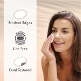 Tulips 100 Round Facial Cotton Pads – Perfect for Sensitive Skin - 2