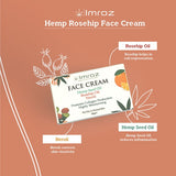 IMROZ Face Cream with Hemp Seed Oil & Rosehip Oil - 4