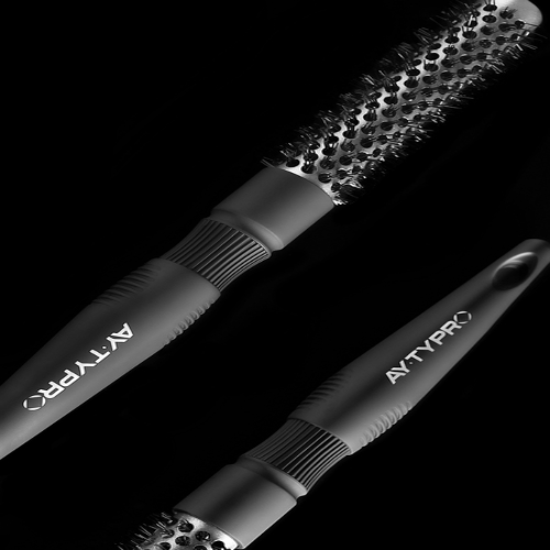 Ay.ty Pro Thermal Brush 20mm & 25mm With Nylon Bristle - 3