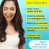 Dot & Key Lime Rush Sports Face Wash – Oil Control & Freshness - 4