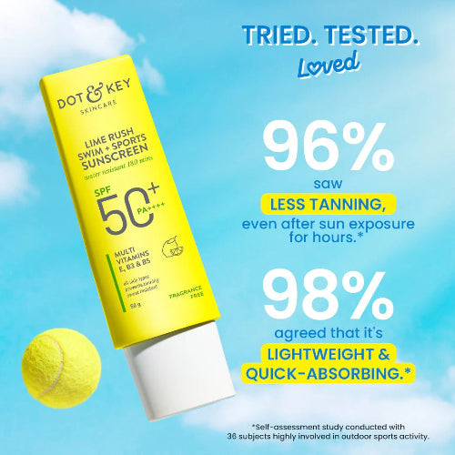 Dot & Key Swim + Sports Sunscreen SPF 50+ (Water Resistant) - 3