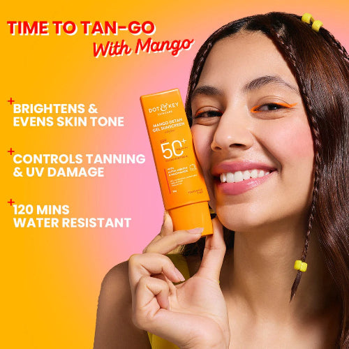 Dot & Key Mango + Detan Gel Sunscreen (Oil-Free) SPF 50+ PA+++ - 3
