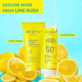Dot & Key Lime Rush Sports Face Wash – Oil Control & Freshness - 5