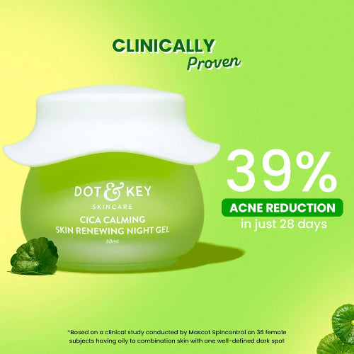 Dot & Key Cica Calming Night Gel (Niacinamide + Green Tea) - 4