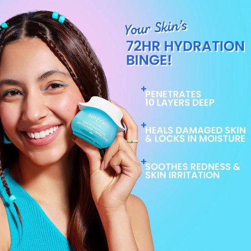Dot & Key 72HR Hydrating Gel Moisturizer + Probiotics - 8