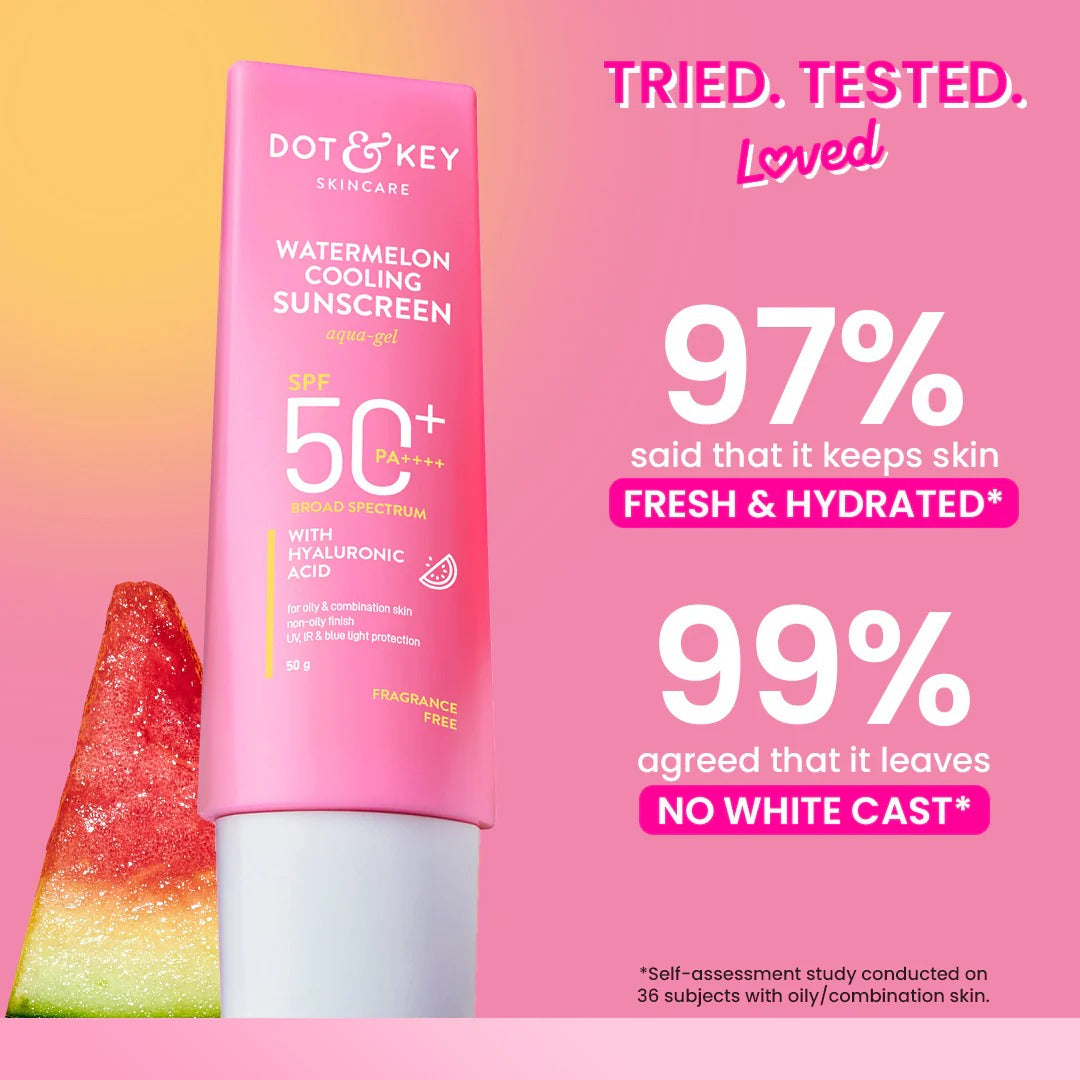 Dot & Key Watermelon Cooling Sunscreen, SPF 50+ PA++++ - 6