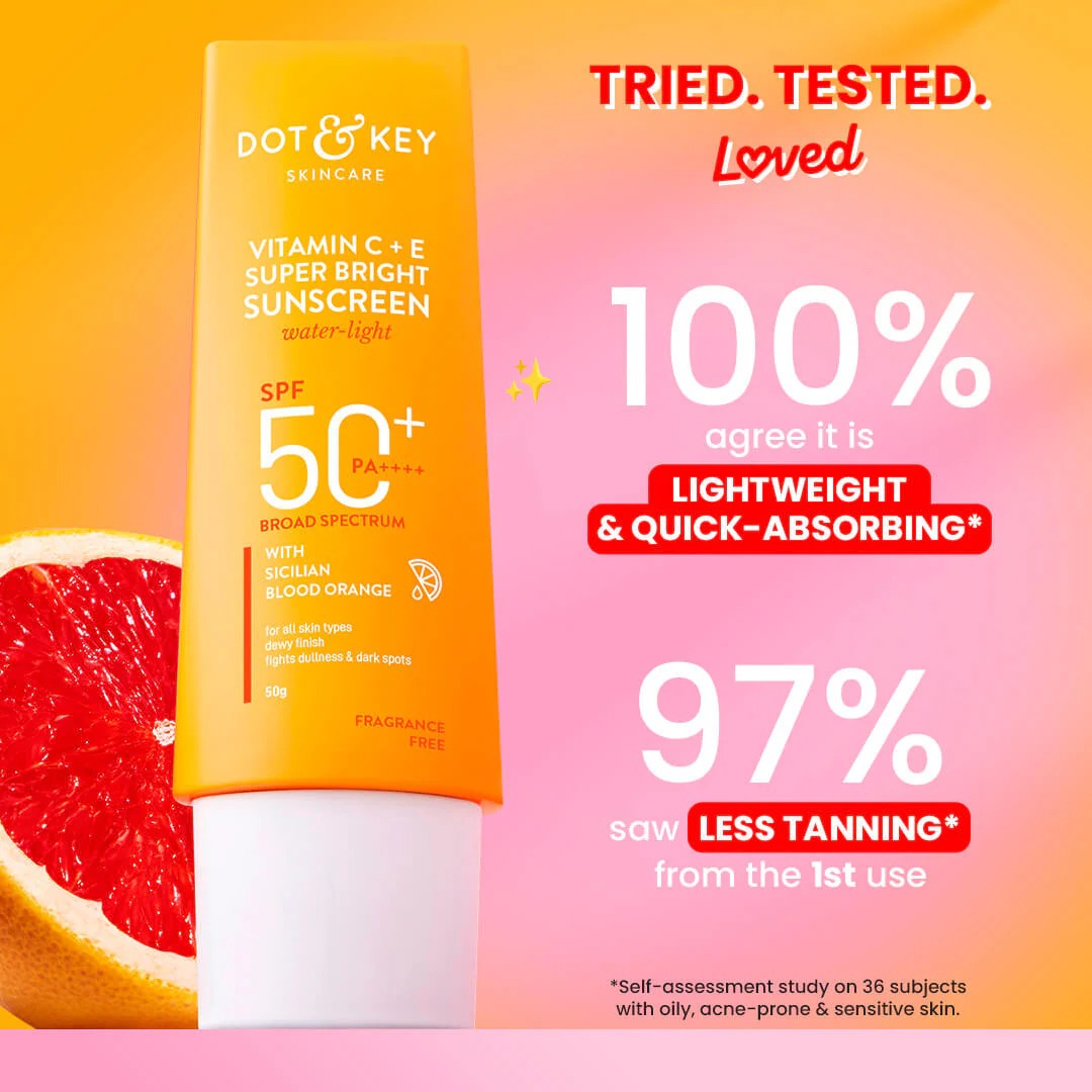 Dot & Key Vitamin C + E Sunscreen, SPF 50+ PA++++ - 5