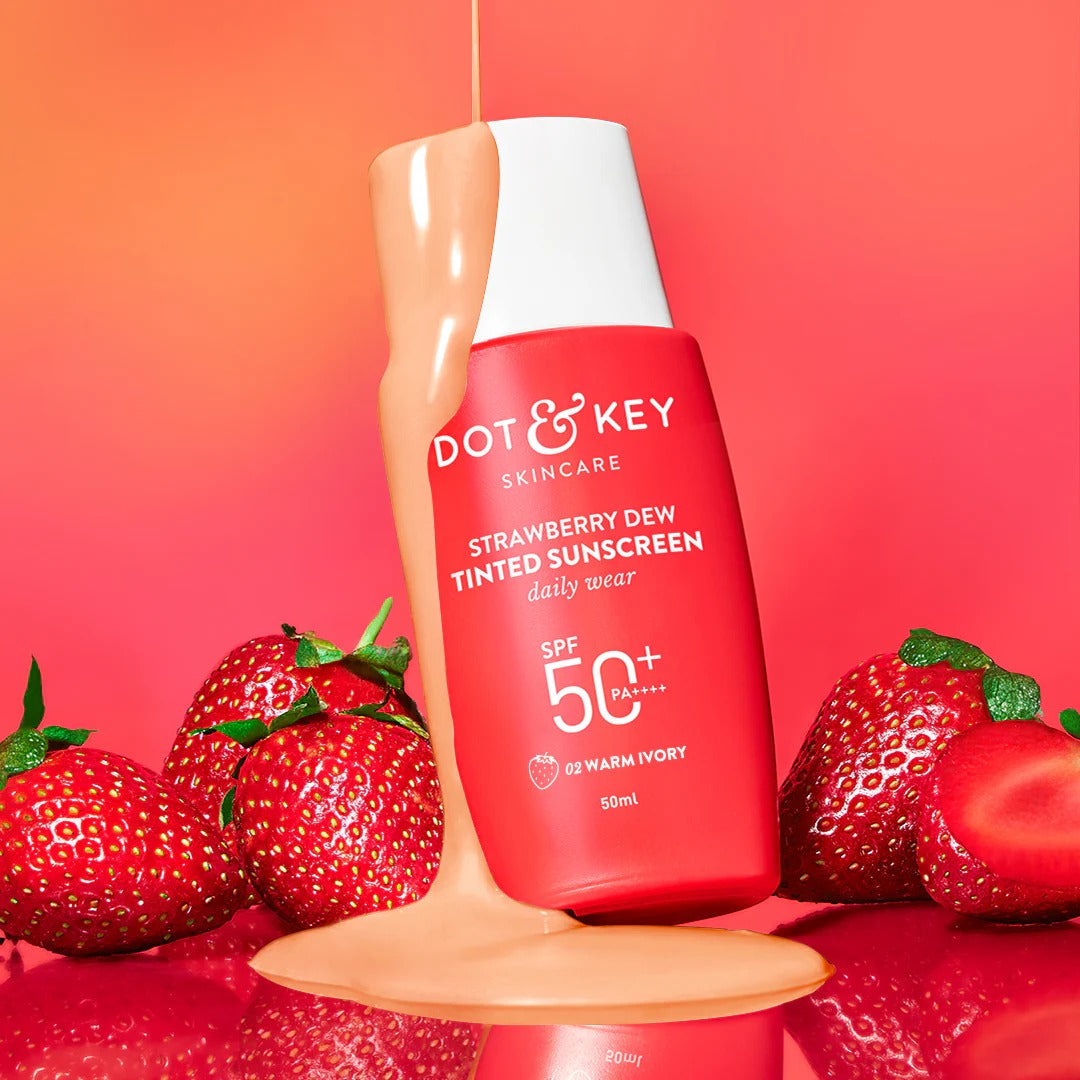 Dot & Key Strawberry Dew Tinted Sunscreen SPF 50+ PA++++ - 2