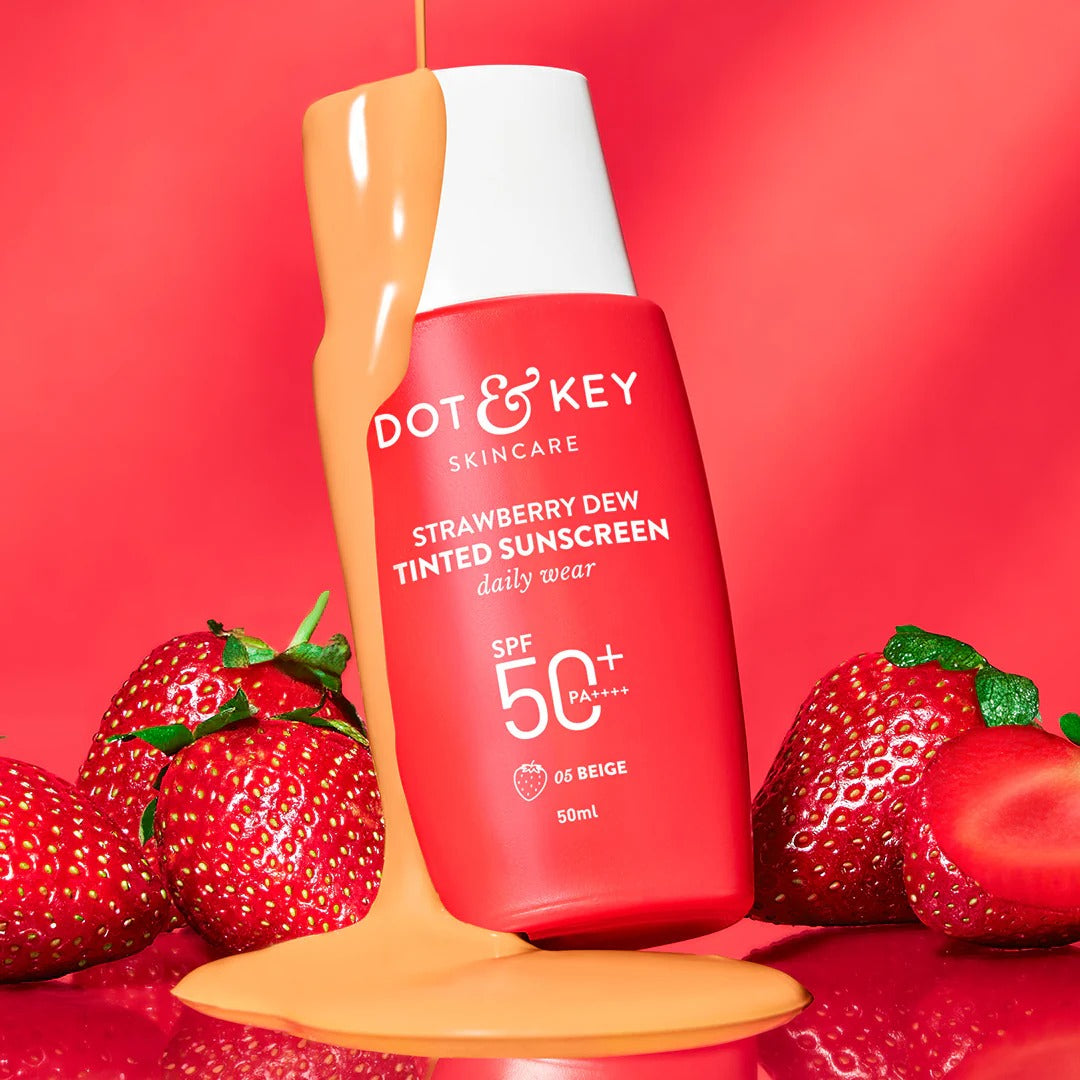 Dot & Key Strawberry Dew Tinted Sunscreen SPF 50+ PA++++ - 4
