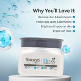 Raaga Professional De-Tan Pack | Tan Removal Cream with Kojic Acid & Milk (500gm) - 2