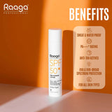 Raaga Professional SPF 50 Sunscreen Lotion | PA++++ | UVA + UVB Protection | Anti-Tan | Non-Greasy | Water & Sweat Proof | For All Skin Types – 55 ml - 1