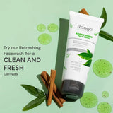 Raaga Professional Refreshing Face Wash with Green Tea & Cinnamon Extract – For Normal to Oily Skin | Fights Pimples & Deeply Cleanses – 80 ml - 6
