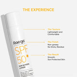 Raaga Professional SPF 50 Sunscreen Lotion | PA++++ | UVA + UVB Protection | Anti-Tan | Non-Greasy | Water & Sweat Proof | For All Skin Types – 55 ml - 3