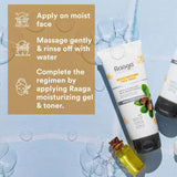 Raaga Professional Moisturizing Face Wash with Shea Butter, Almond Oil & Jojoba Oil – For Normal to Dry Skin | Gently Cleanses & Prevents Dryness – 80 ml - 8