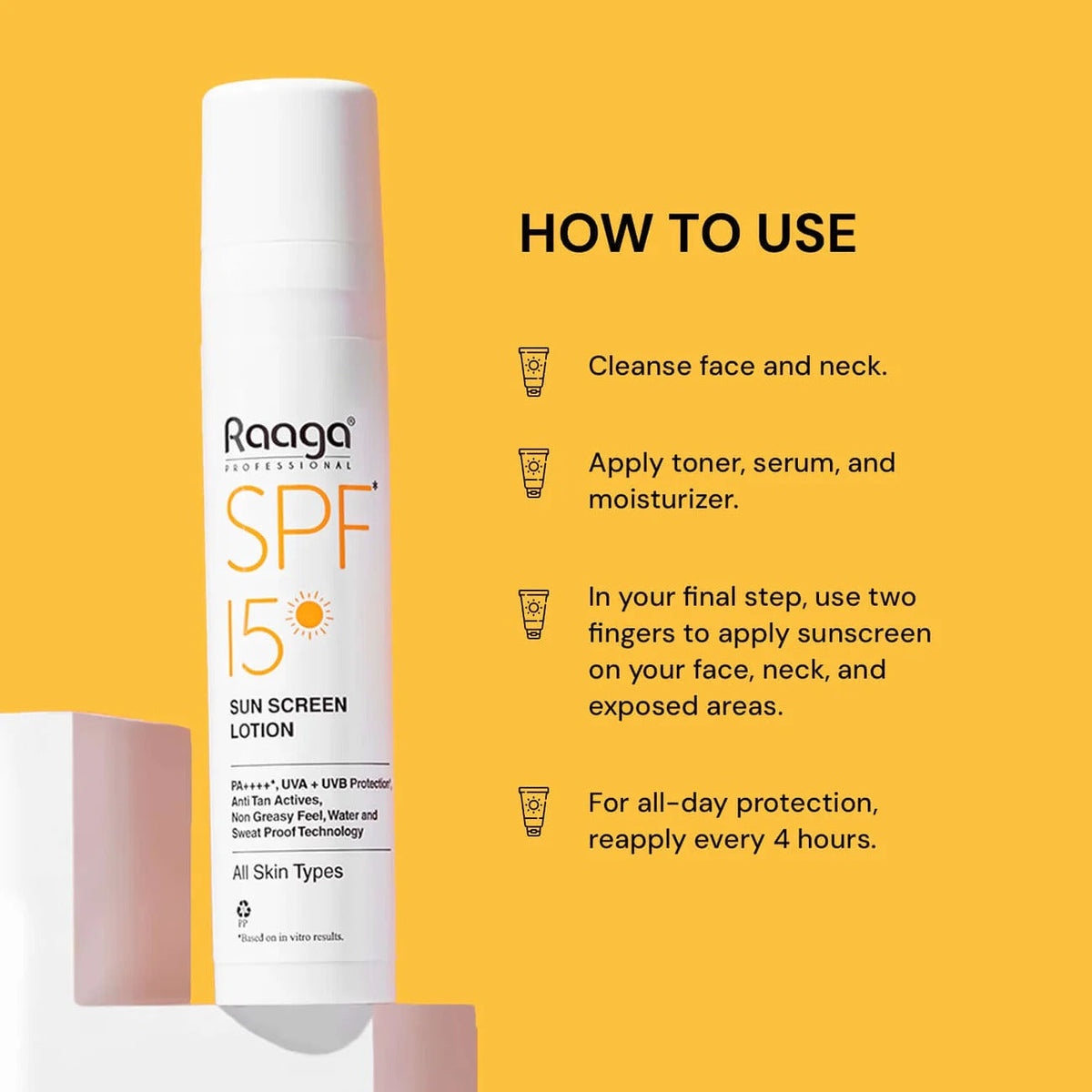 SPF 15 Sunscreen Lotion – PA++++ - 8