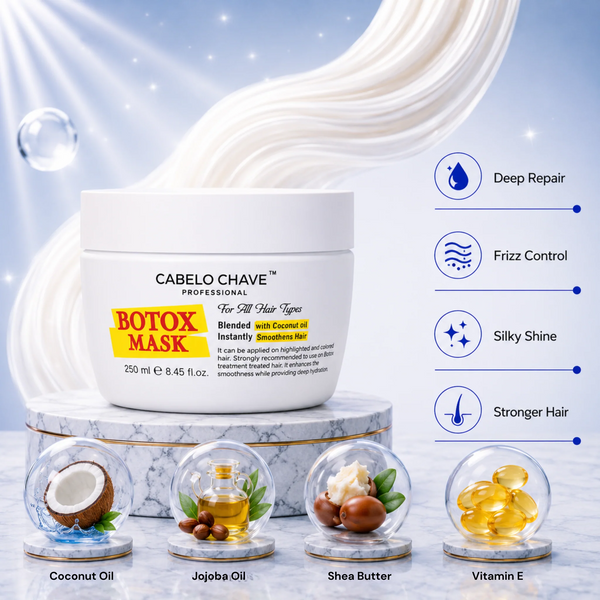 CABELO CHAVE Botox Hair Mask for Men & Women - 250ml