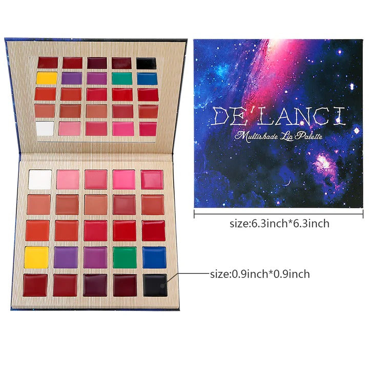 DE'LANCI Matte Lipstick Palette - 7
