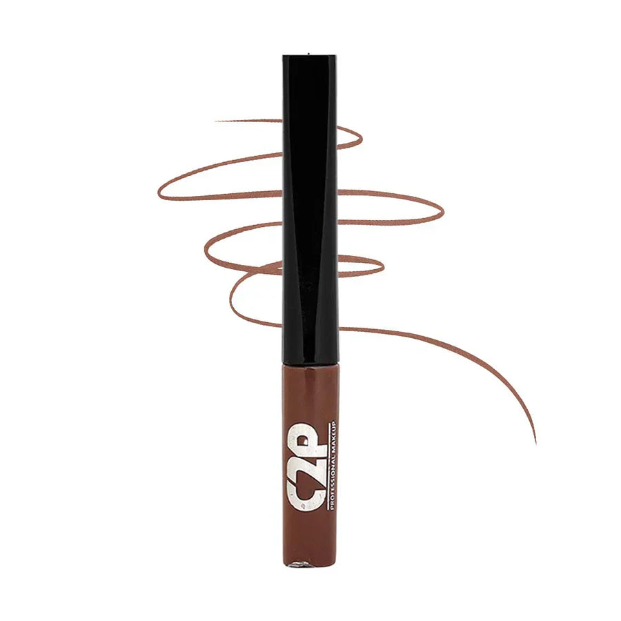 CP2 Playmate Eyeliner Matte Colours (ROYAL WHITE 02),(DENIM BLUE 03),(BAKED BROWN 04) - 2