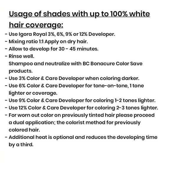 Schwarzkopf Professional Igora Royal Permanent Color Creme (8-0 Light Blonde) - 4