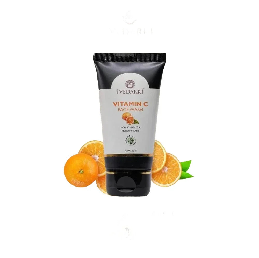 Vedark Vitamin C Face Wash With Hyaluronic Acid 70ml - 1